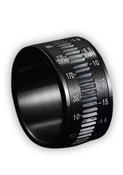 Omark Cotton Kamera Lens Hareketli Yüzük Siyah
