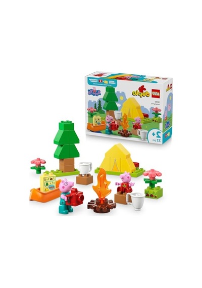 Peppa Pig Kamp Gezisi Seti, Eğlenceli Oyun Ve Hayal Gücü Geliştirme