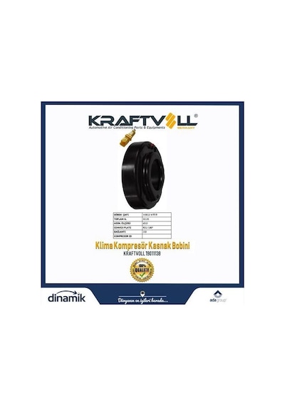 Kraftvoll 19011138 Klima Kompresör Bobini Bipper Kyoks5327 Diğer