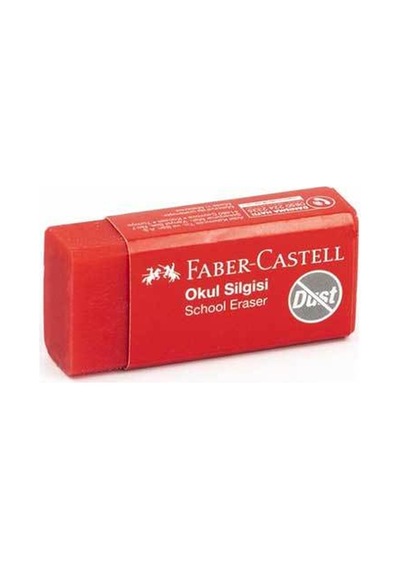 Faber Castell Küçük Okul Silgisi Kırmızı