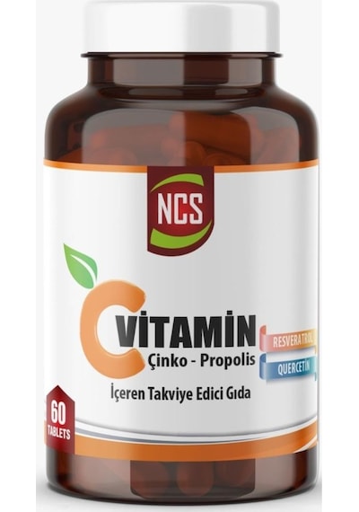 Ncs Vitamin C Çinko Propolis 60 Tablet