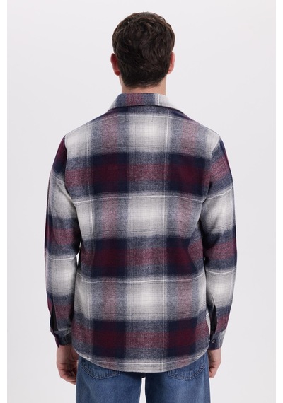 Tudors Erkek Regular Fit Rahat Kesim Kışlık Kareli Oduncu Gömlek-42108 Gri Tudors Erkek Regular Fit Rahat Kesim Kışlık Kareli Oduncu Gömlek-42108 Gri