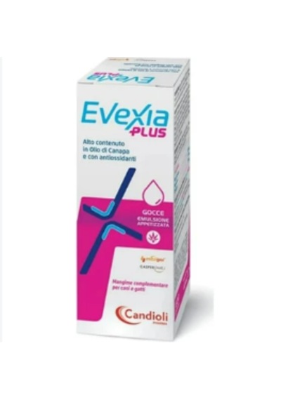 Candioli Evexia Plus 40 Ml Kedi & Köpek İçin Eklem Ağrısı, Kronik Ağrı Kessdici & Ekstremite Rahatlatıcı Damla