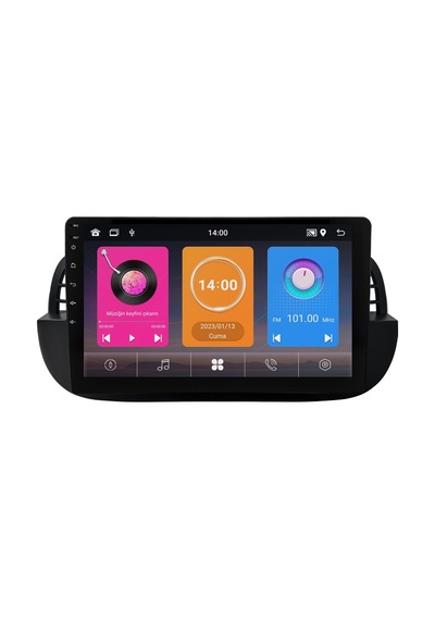Fiat 500 Multimedya Sistemi 2008-2014 Crv-4652xaab