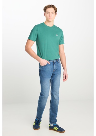 Lee Erkek Slim Fit Dar Paça Mavi Pantolon - L701knhd-1