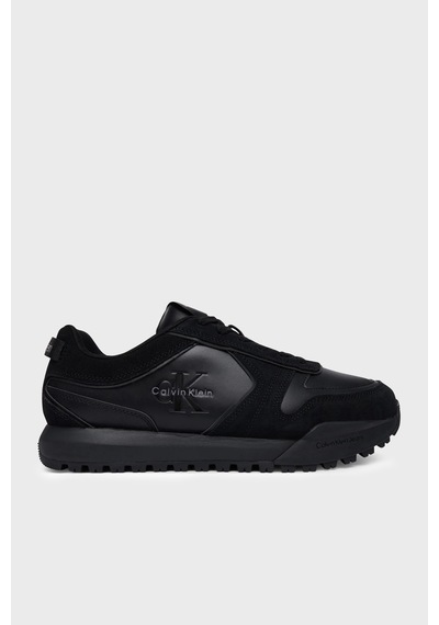 Calvin Klein Süet Detaylı Sneaker Ayakkabı Ym0ym014610gj Erkek Ayakkabı Ym0ym01461 0gj Siyah