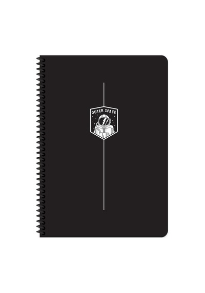 Keskin A4 80 Yp.kar. Pp Kp.spiralli Uzay Defter Çok Renkli