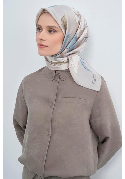 Armine İpek Eşarp 2026 Yaz - 9509-05 Taş Vizon Sura