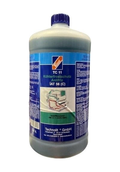Technolit Oat Mavi, Yeşil Antifriz 3lt -56 Derece Renkli