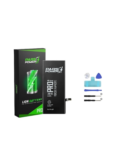 Pars Power Apple Uyumlu iPhone 6s Plus 3810 mAh Yüksek Kapasite Batarya