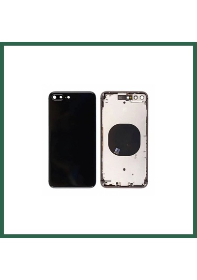 Bezos İphone 8 Plus Uyumlu Boş Kasa Kapak Siyah Bzs01