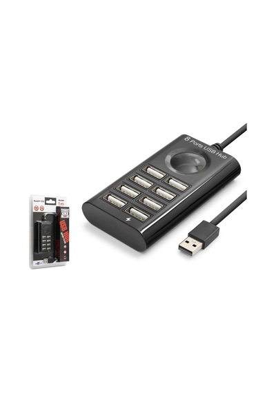 Hadron Hdx7052 Usb Hub 8-usb 8in1 1m Siyah Kdo