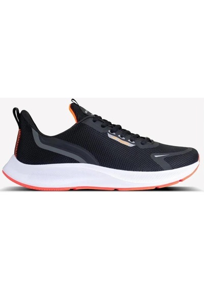 Lescon Gym Siyah F. Turuncu Erkek Runner Kosu Ayakkabısı 001