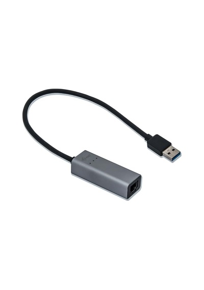 Usb Ethernet Metal Gigabit Dönüştürücü, Gri