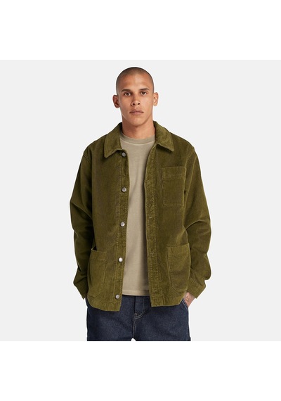 Timberland Kempshire Corduroy Chore Erkek Yeşil Ceket