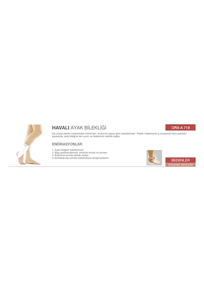 ORLEX HAVALI AYAK BİLEKLİĞİ ORX-A719