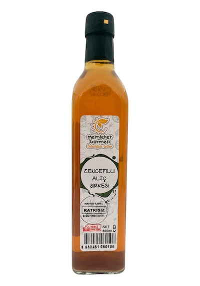 Vafi Sirke Serisi Zencefilli Alıç Sirkesi 500 Ml-5469