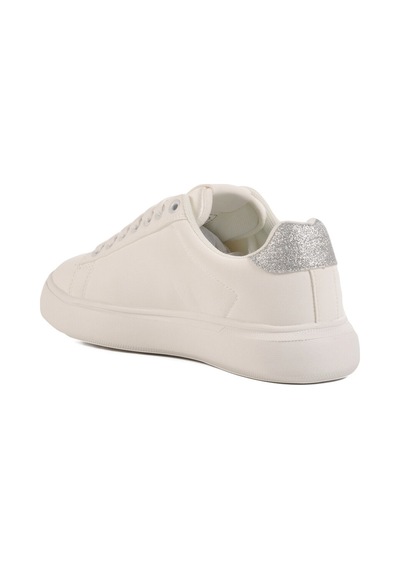United Colors Of Benetton Beyaz Hafif Kadın Sneaker Bnı-11567 Z