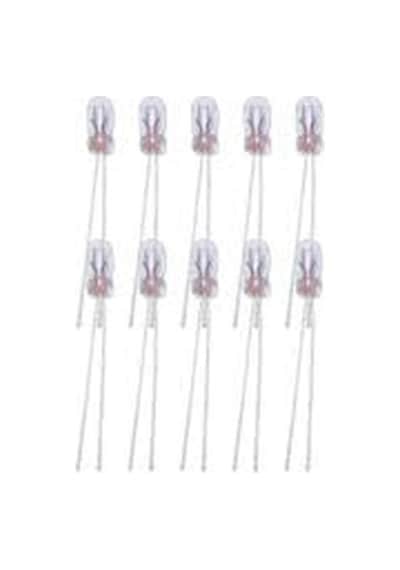 10 Adet 8 3 Mm Mini Dipsiz Ampül Sarı Kılbacak