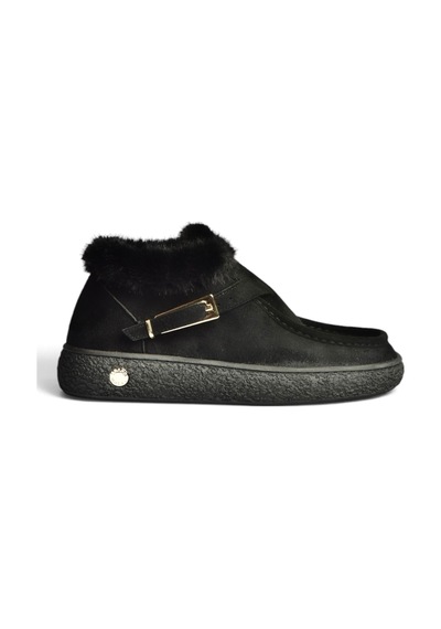 Fox Shoes Z380576302 Siyah Süet Yapay Kürklü Kadın Bot Fox Shoes Z380576302 Siyah Süet Yapay Kürklü Kadın Bot
