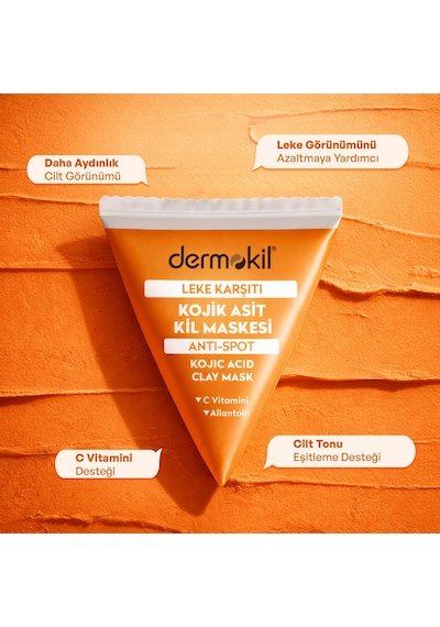 Dermokil Leke Karşıtı Kojik Asit Kil Maskesi 9 Ml