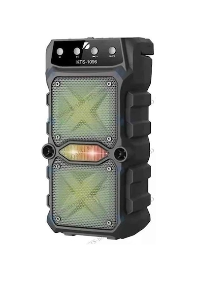 Hubrendy  Taşınabilir Kablosuz Bluetooth Hoparlör Uzun Pil Ömrü Led Işıklı