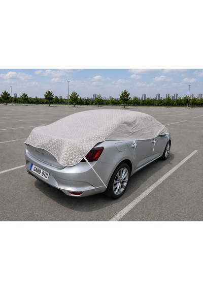 Gard Oto Universal Sedan Araç Brandası Su Geçirmez Gri 1X1-Gri