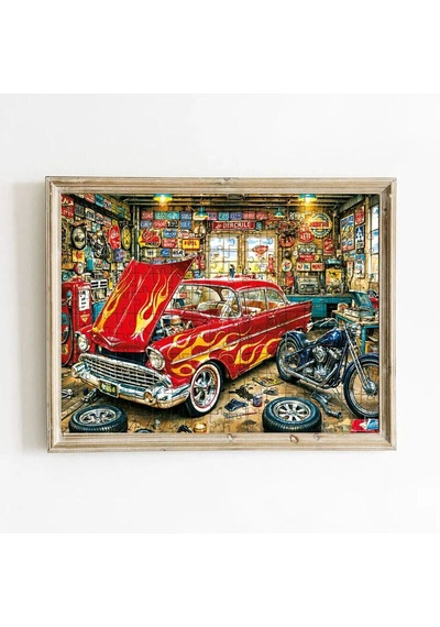 20104 Puzzle 500 Classic Garage Life