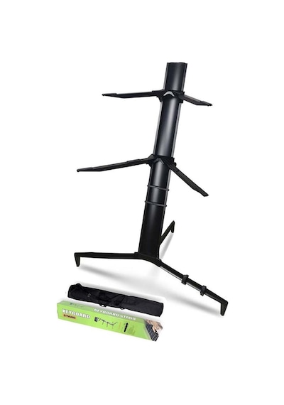 Lastvoice Ks-20bk Black Profesyonel Ultimate Org Standı Sehpası Çift Katlı Çantalı