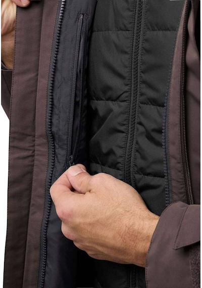 Jack Wolfskin Romberg 3in1 Erkek Outdoor Mont A61859 Peat