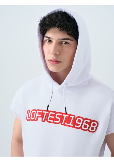 LOFT Oversize Erkek Sweatshirt Lf2038873 Q1.v1 Beyaz