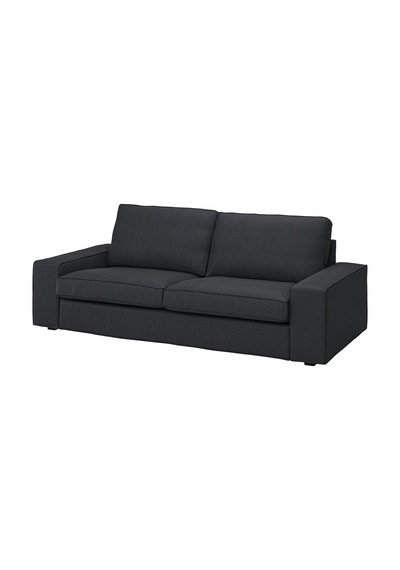 Ikea Antrasit Ferah Kanepe - 3'lü Kanepe Kılıfı