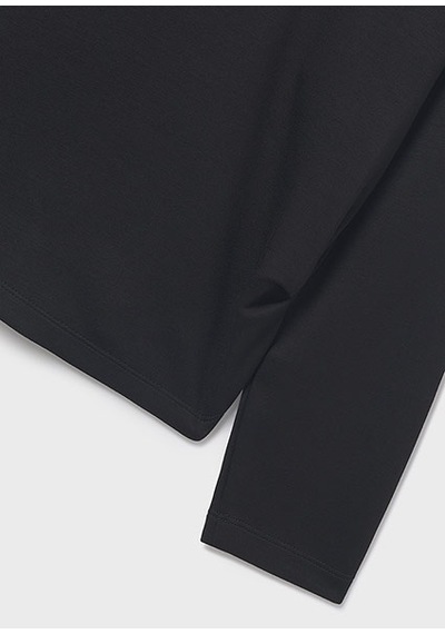 Mayoral Siyah Kız Çocuk Sweatshirt 7423 Siyah