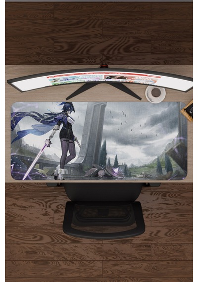 Clorinde Genshin Impact Anime Gacha V1 - 90x40 Xxl Gaming Mouse Pad Fare Altlığı