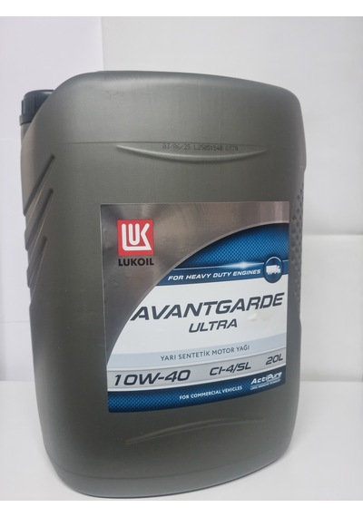 Lukoil Avangarde Ultra 10W-40 Motor Yağı 20 L