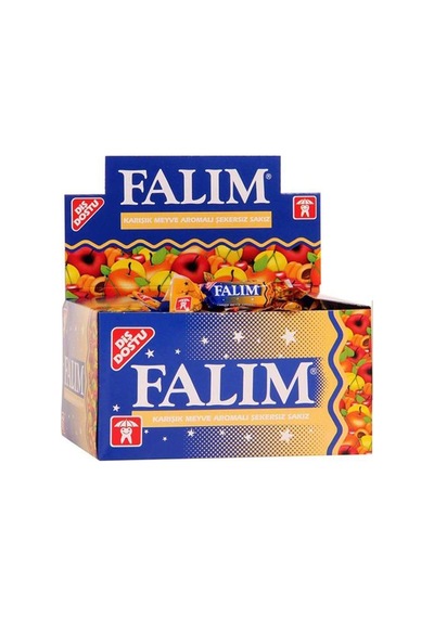 Falım Sakız Meyveli Tekli 20 x 100'lü