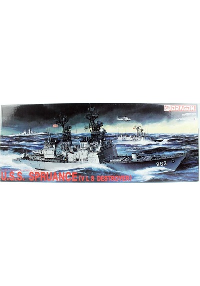 Dragon 1006 1/350 Ölçek, Uss Spruance Dd-963 Destroyeri Plastik Model Kiti