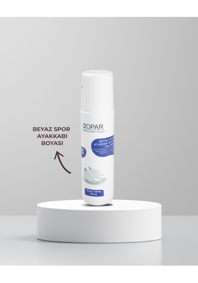 Kadın Beyaz Spor Ayakkabı Temizleme Ve Bakım Seti Boya & Deodorant & Köpük & Jel
