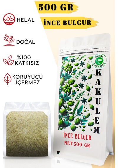 Kakulem İçli Köftelik İnce Bulgur 500 G