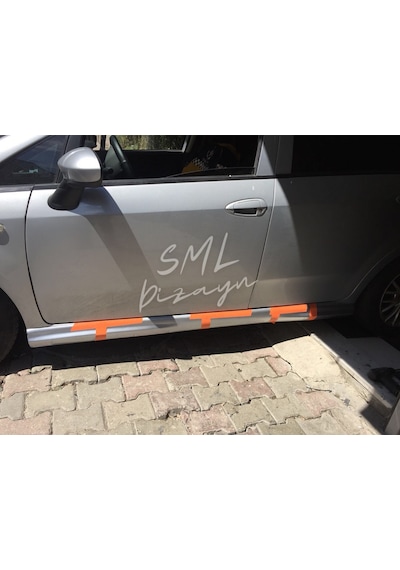 Fiat Punto Yan Marşpiyel (Plastik) BOYASIZ Punto Yan-Marşbiyel-Ek