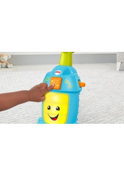 Fisherprice Konuşan Işıklı Neşeli Elektrik Süpürgesi
