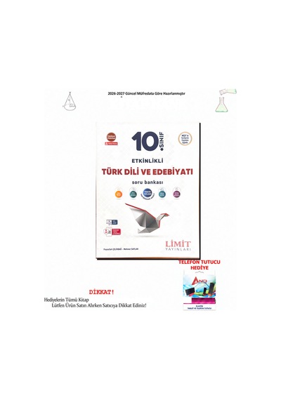 Limit 10. Sınıf Türk Dili Ve Edebiyatı Etkinlikli Soru Bankası