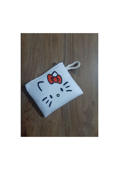 Owl Bag Hello Kity Best Desenli Tasarım Bozuk Para Cüzdanı