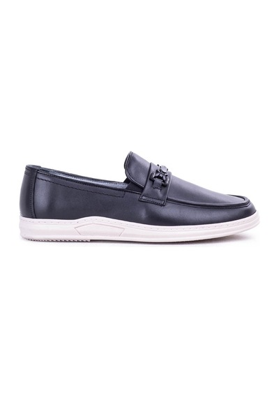 Pierre Cardin Pıerre Cardın Tokalı Hafif Taban Loafer Erkek Ayakkabı Siyah