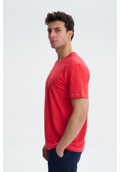 AR-MA Arma Erkek Regular Fit Süprem Penye Bisiklet Yaka Tişört Y27344407401 001