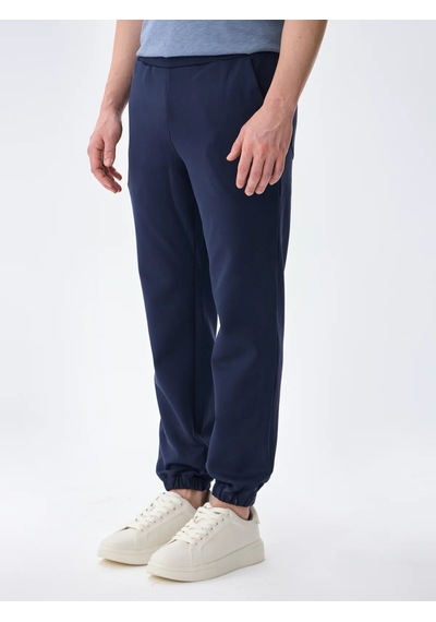Isaora Gıza Cotton Jogger Erkek Navy Sweat Pant Isr5402 Lacivert