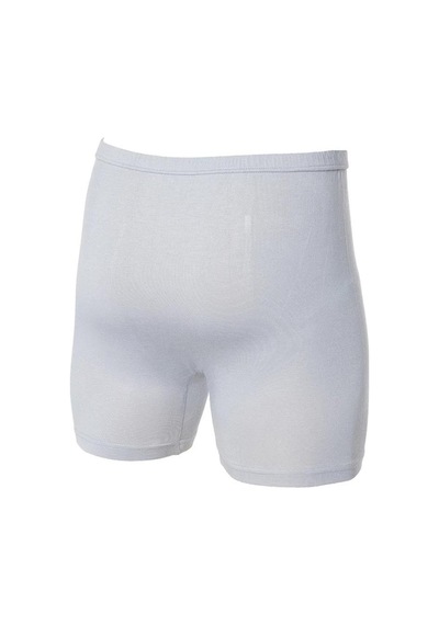 3 Adet Tutku Elit Erkek Bambu Elastanlı Boxer 1254 Beyaz