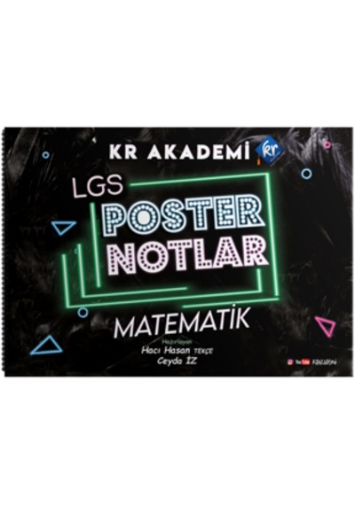 LGS Matematik Poster Notlar- KR Akademi