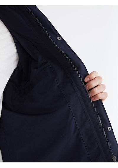 Lcwaıkıkı Classic Lacivert Kadife Yaka Gabardin Erkek Ceket