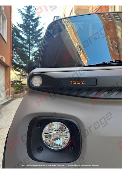 Citroen Ami Ön - Arka Panjur Izgarası Electric Ve 100 Yazısı